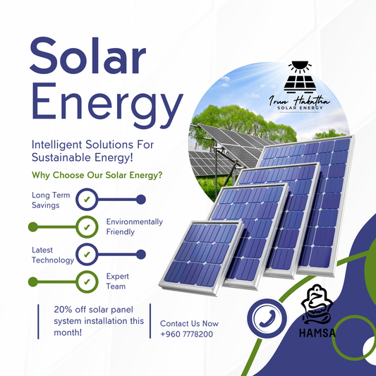 🌞 Power Your Paradise with Solar Energy 🌴