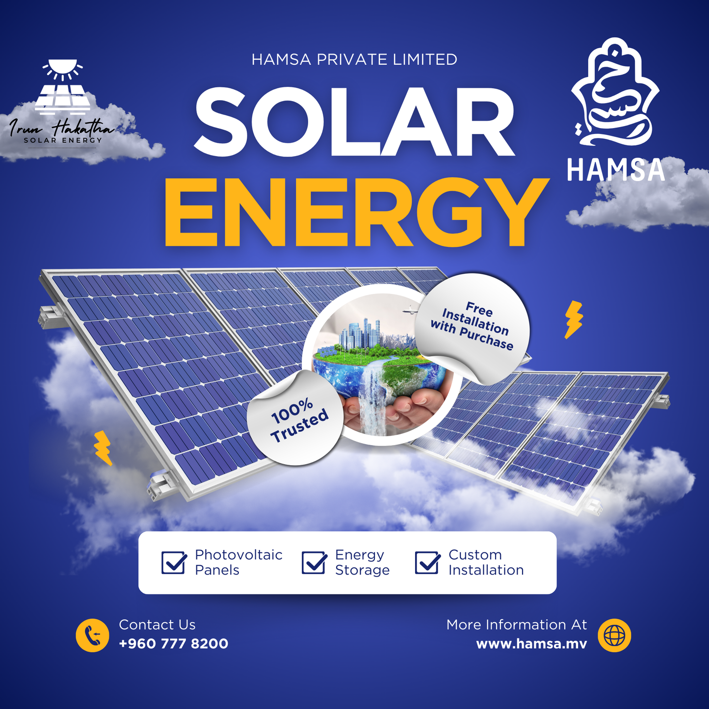 🌞 Power Your Paradise with Solar Energy 🌴