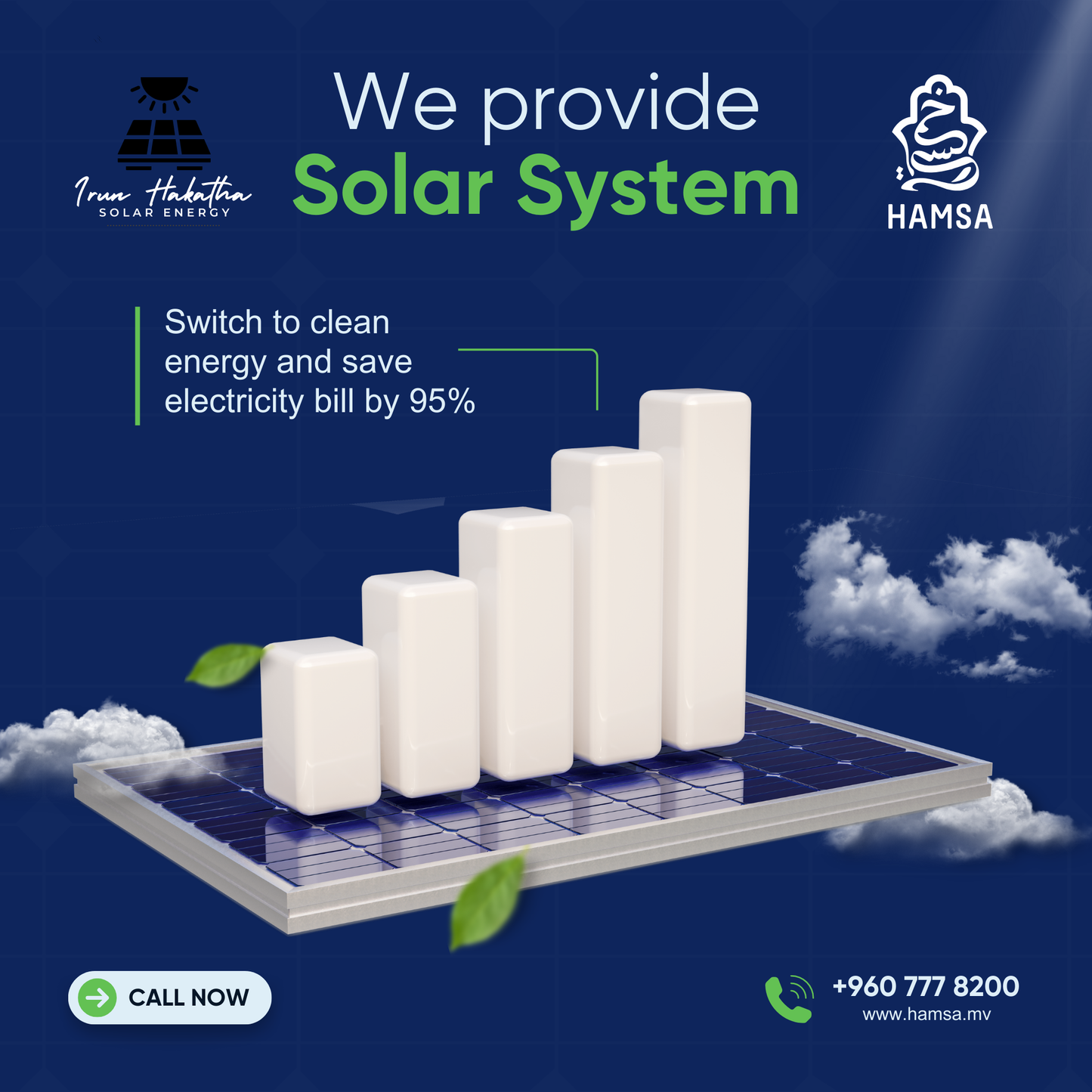 🌞 Power Your Paradise with Solar Energy 🌴